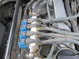 老款奥迪A6改装天然气 油改气作业