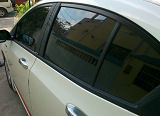 锋范DIY改装贴4D碳纤维车窗饰条