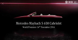 迈巴赫S 650敞篷版洛杉矶车展上炫酷登场