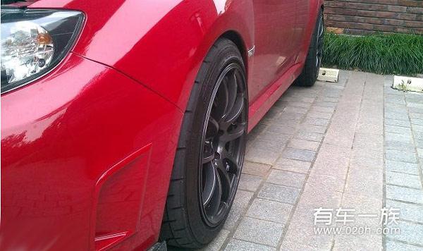 EVO改装 STI10换装轮毂 