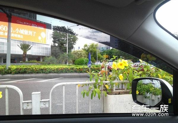 白色斯巴鲁xv外观装饰改装 挡泥板_晴雨挡_后护板