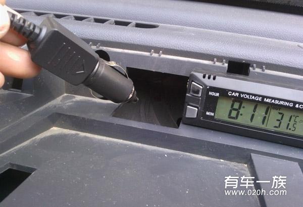 海马王子DIY改装EC30车载电子钟
