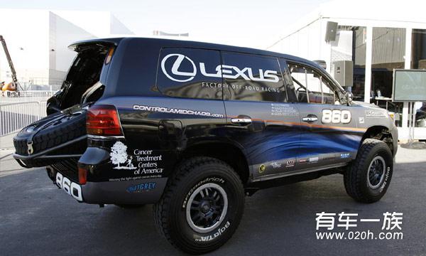 lx570越野改装 2011 SEMA雷克萨斯lx570赛车