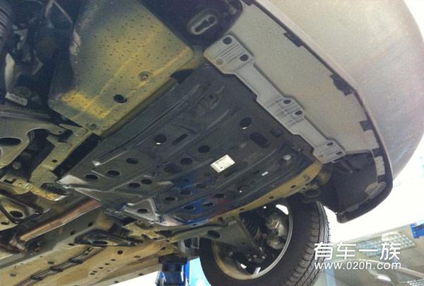 1.8MAT欧宝赛飞利提车作业 加装发动机护板