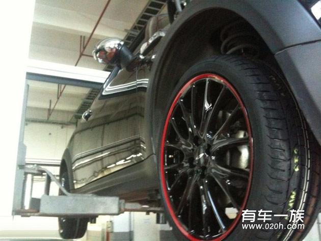 Clubman S改装R113轮毂与18寸倍耐力轮胎