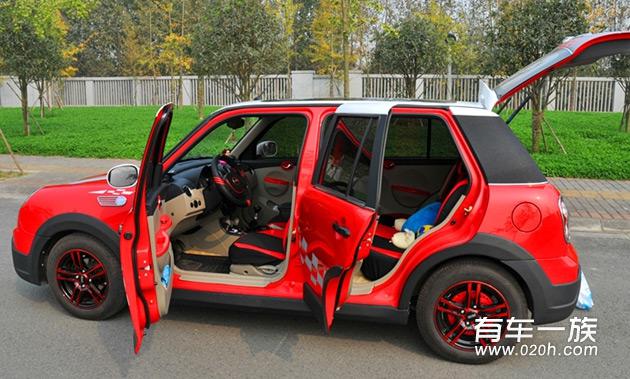 力帆320改装Mini cooper S作业