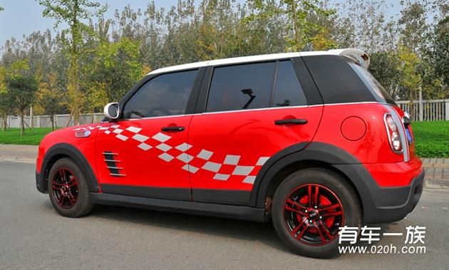 力帆320改装Mini cooper S作业