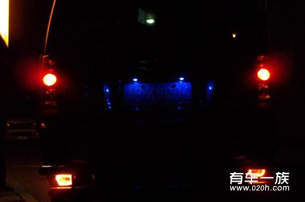 东风小康V27全车改装LED灯光展示