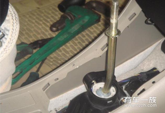 力帆620改装手排_手刹_脚踏板 
