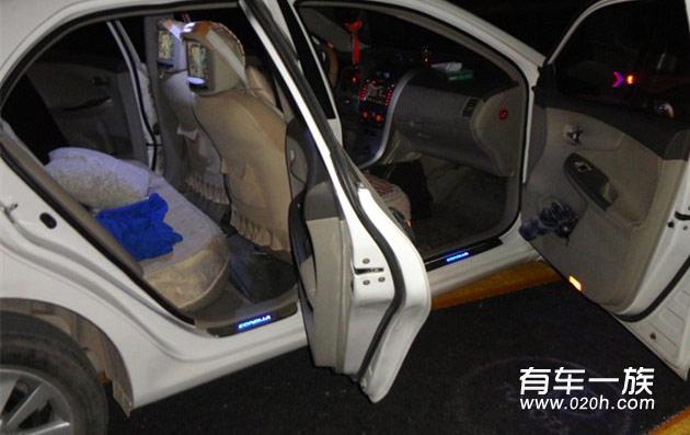 用车3年丰田卡罗拉改装作业