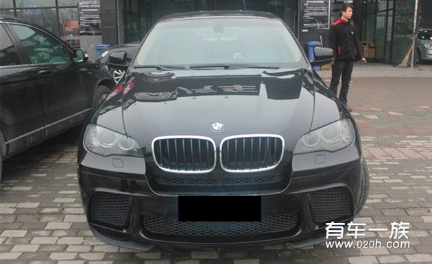 BMW X6改装performance包围作业
