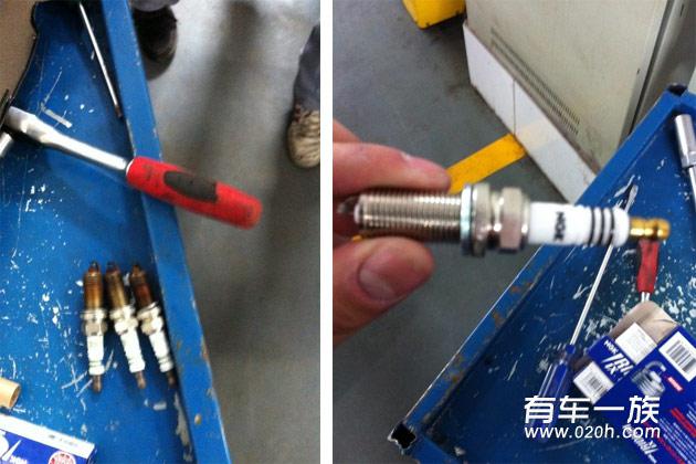 标致308改装KN阿波罗进气与NKG铱金火花塞