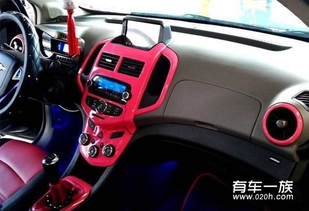 雪佛兰爱唯欧内饰外观装饰改装作业