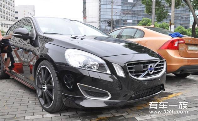 S60 T6改装HEICO 轮毂轮胎 弹簧 包围 排气 ECU