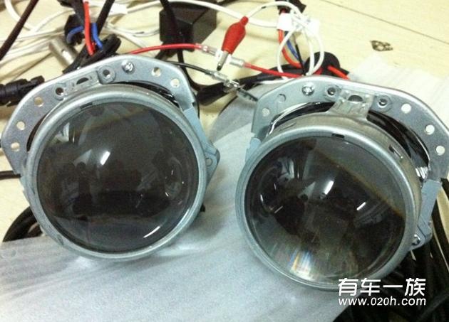 现代ix35改装灯光 海拉4双光透镜及透镜的作用解说