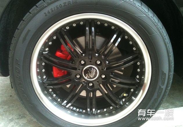 现代ix35改装18寸电镀轮毂轮胎及升级后油耗