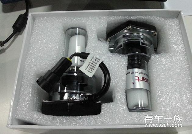 荣威350改装全车灯光作业 氙气大灯_双光透镜_日行灯