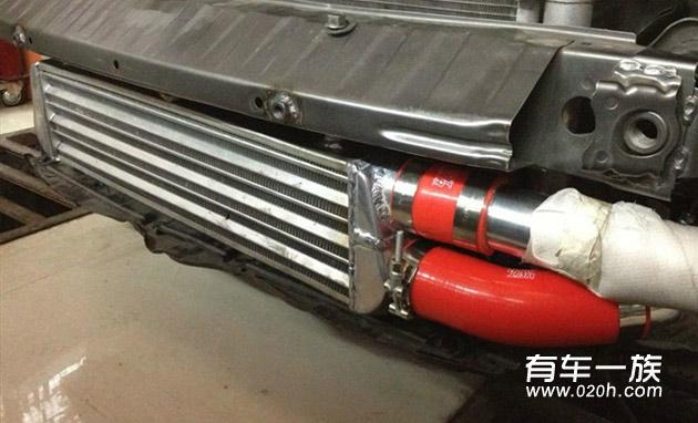 本田1.5飞度改装涡轮增压 动力升级