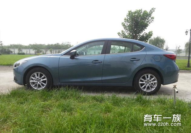 1.5尊贵版蓝色昂克赛拉车主真实详细图解评价作业