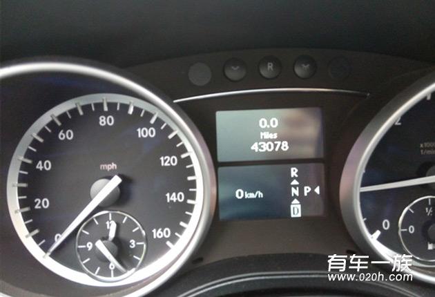 用车70000公里奔驰GL350保养换变速箱油及保养费用