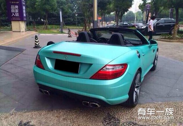 奔驰SLK改装色膜 全车改色AMG包围轮毂外观装饰 