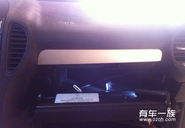 奔驰SLK实用改装 透镜灯光升级_后视镜_电子狗 
