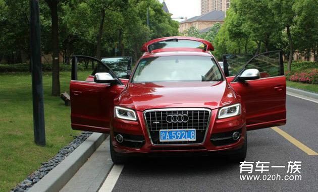 红色奥迪Q5改装SQ5 外观内饰装饰性能动力提升