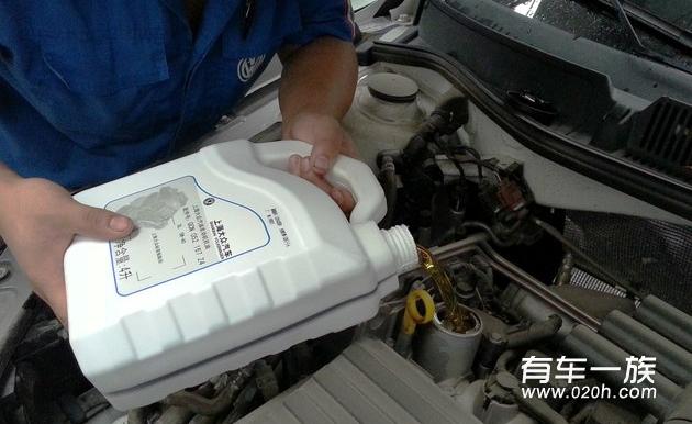 用车10000公里大众朗逸保养作业及费用清单