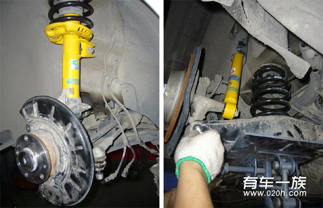 帕萨特改装B12避震轮毂轮胎刹车卡钳动力升级改装后评价