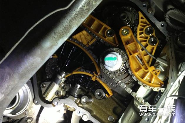 用车3万公里大众CC保养作业与价格 换张紧器洗节气门