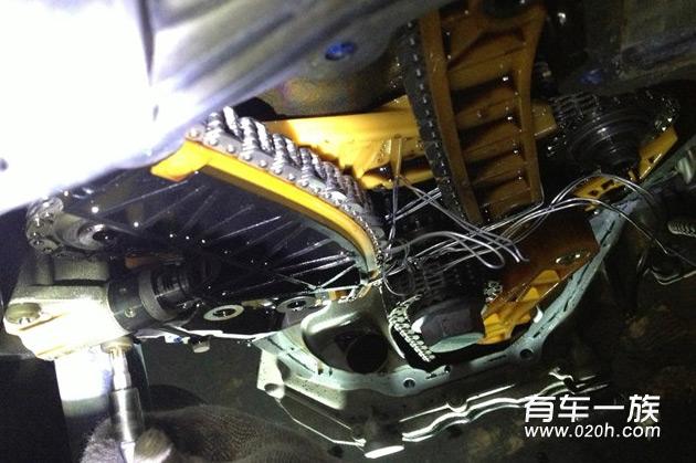 用车3万公里大众CC保养作业与价格 换张紧器洗节气门