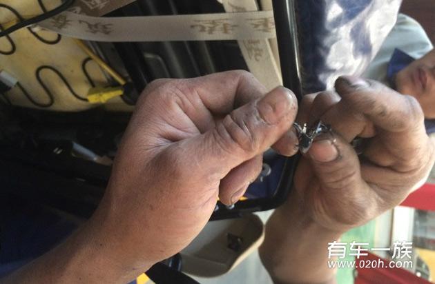 用车12500公里海马M3保养作业 保养价格费用清单 