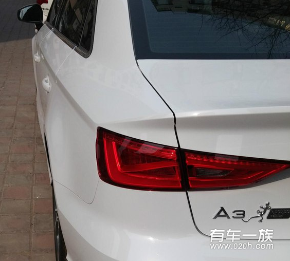 奥迪A3改装外观尾灯