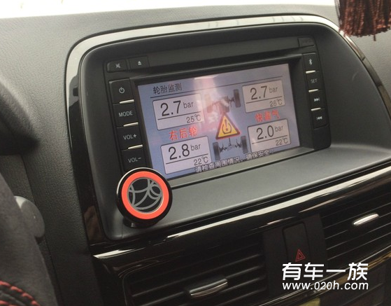 马自达cx-5维修保养轮胎胎压空气滤