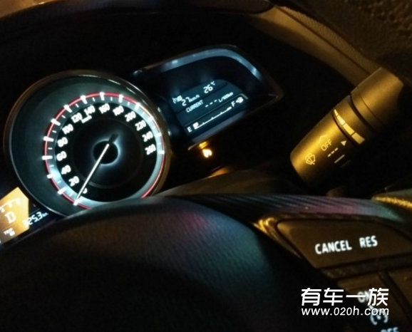 马自达昂克赛拉改装定速巡航