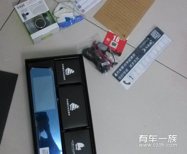 别克昂科拉改装行车记录仪碰瓷