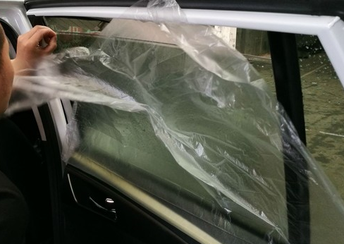 长安cs75改装贴膜全车高级龙膜