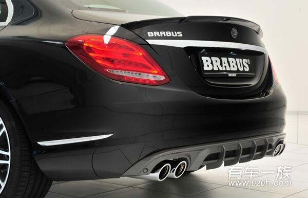 Brabus针对全新奔驰C级所打造的改装套件