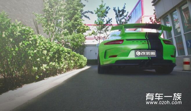 改装保时捷911 GT3 黑暗中的一道光