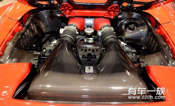 法拉利458改装车身排气系统