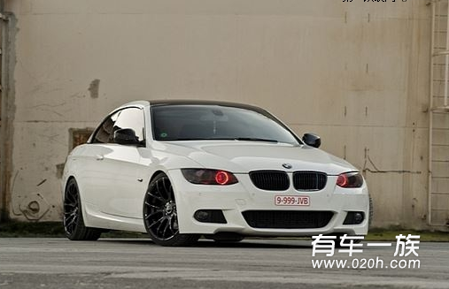 E93宝马M3改装恶魔眼及轮毂