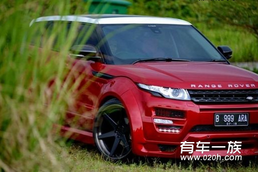 竞技范SUV 路虎揽胜改装外观宽体