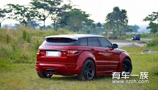 竞技范SUV 路虎揽胜改装外观宽体