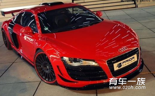 价值19万的奥迪R8改装外观套件