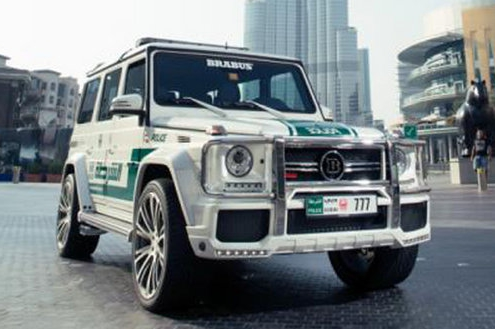迪拜人是怎么改装奔驰G警车的？