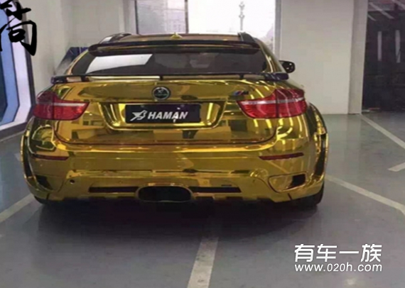 宝马X6改装HAMANN外观宽体包围
