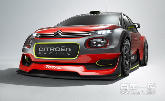 雪铁龙C3 WRC概念赛车 巴黎车展亮相