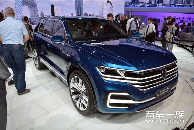 大众全新途锐或将于2017年4月开幕的上海车展上首发亮相