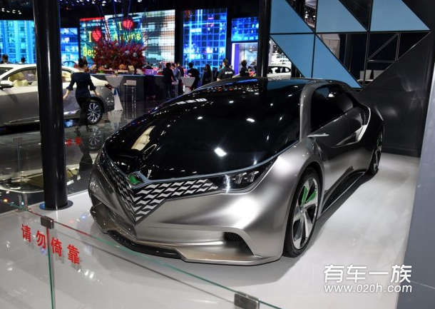 2016北京车展一汽丰田朗世RF-EA1概念车炫酷登场