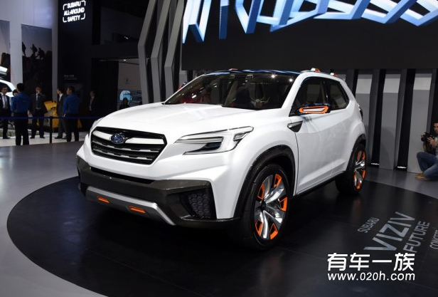 2016北京车展斯巴鲁Viziv Future概念车霸气登场